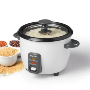 Starfrit 6-Cup Electric Rice Cooker & Steamer | Effortless Meals, Every Time