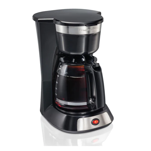 Hamilton Beach 12-Cup Coffee Maker | Modern Design & One-Touch Brewing 49631