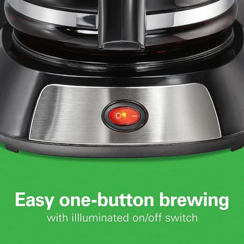 Hamilton Beach 12-Cup Coffee Maker | Modern Design & One-Touch Brewing 49631 - Image 6