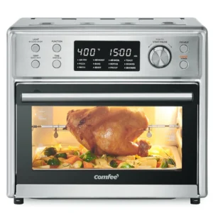 Comfee' 12-in-1 Air Fryer with Rotisserie