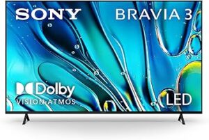 Sony 65" BRAVIA 3 Smart Google TV | Cinematic Brilliance for Your Home